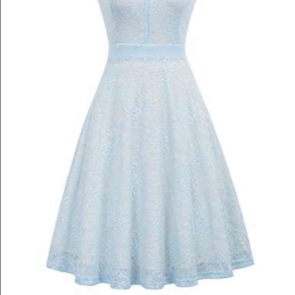 KATE KASIN bluebird lace dress size small NWT - Picture 2 of 6